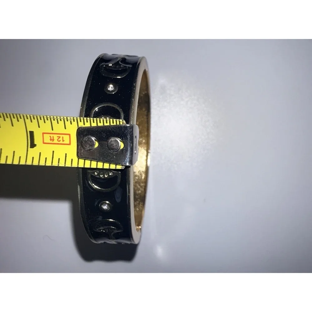 Equestrian Chunky Clamper Bracelet Vintage Horse Bit Polo Preppy 7